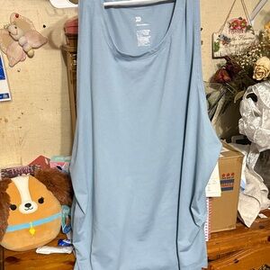 All in Motion Blue Tank Top